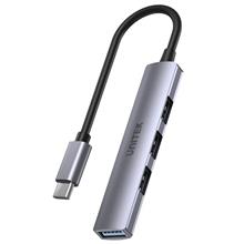 Unıtek Type-C To 4 Port Usb Hub (Usb3.0 + 3Xusb2.0) (H1208B)
