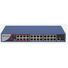 Hıkvısıon Ds-3E0326P-E/M(B) 24Xfe+1Xge-1Ge/Spf 240W Poe Swıtch