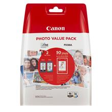 Canon Pg-46-Cl56 2Li Kartuş + 50 Adet Fotoğraf Kağıdı