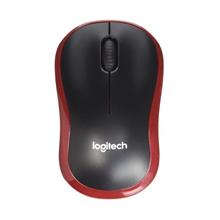 Logıtech M185 Nano Mouse Kablsz Black/Red 910-002237