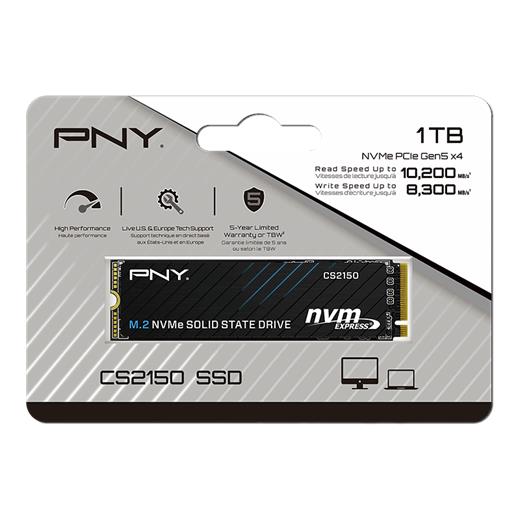 Pny Cs2150 1Tb 10200/8300 Mb/S M.2 Nvme Ssd (M280Cs2150-1Tb-Tb)