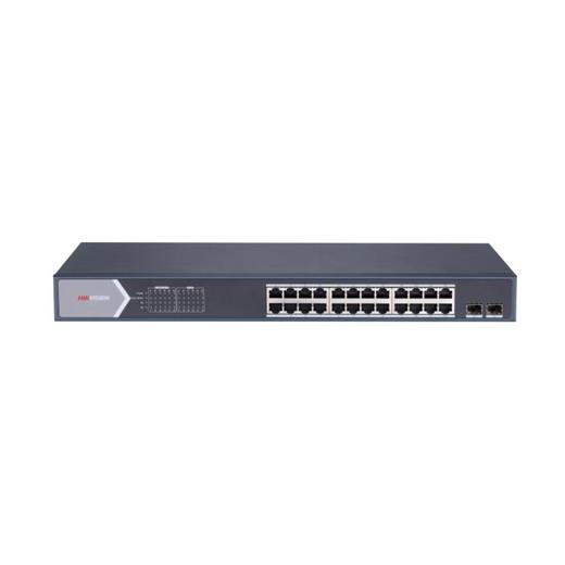 Hıkvısıon Ds-3E1526P-Sı 24Xge+2Xge/Sfp 370W F.Gigabit Poe Switch