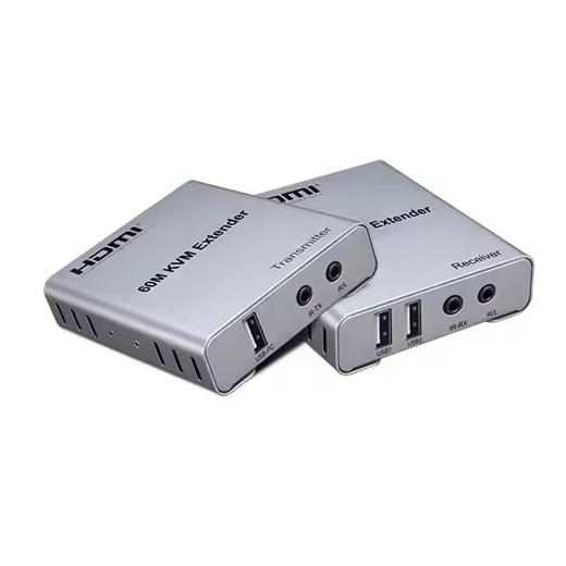 Ezcool Ez-2010Ex 60Mt Hdmı Usb Kvm Extender 1080P