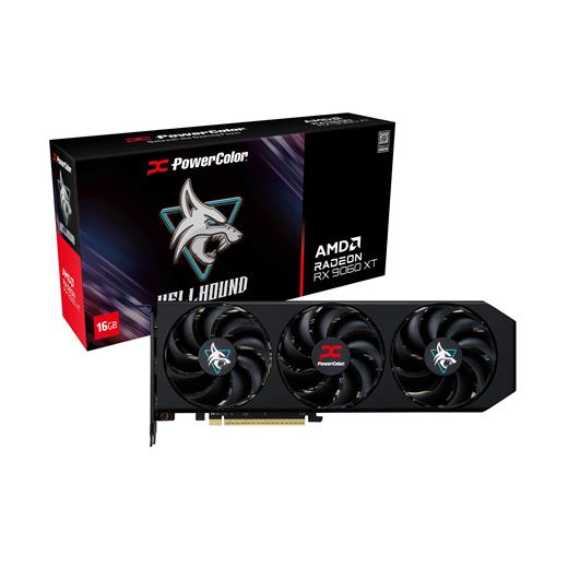 Powercolor Hellhound Rx9060Xt 16Gb (Rx9060Xt 16G-L/Oc) Ekran Kartı