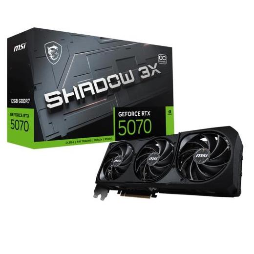Msı Geforce Rtx 5070 12G Shadow 3X Oc Ekran Kartı