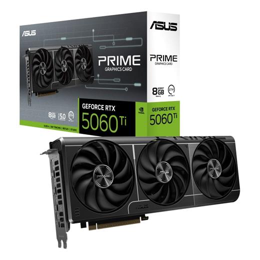 Asus Prıme-Rtx5060Tı-O8G  8Gb Ddr7 128Bıt 3Xdp Hdmı Ekran Kartı