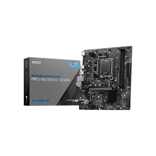 Msı Pro H610M-S Ddr4 3200Mhz Matx 1700P