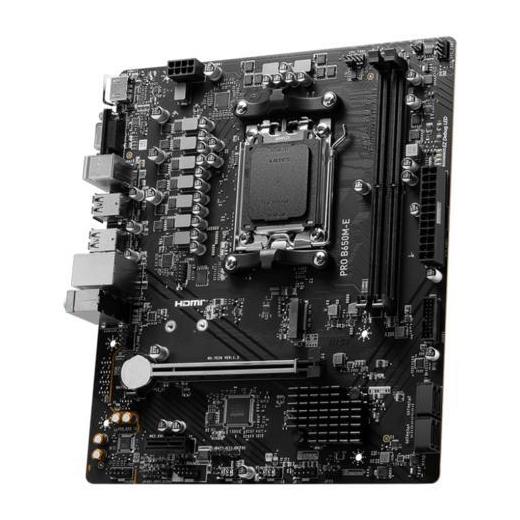 Msı Pro B650M-E Drr5 6800Mhz(Oc) Am5 Hdmı Vga Matx