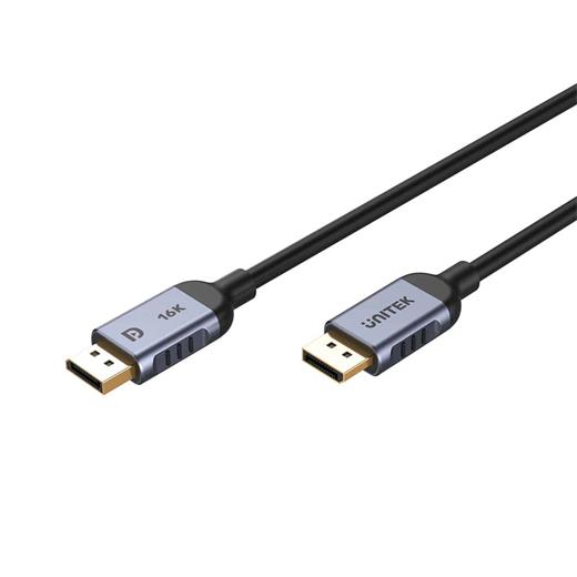 Unıtek Dısplay Port 2.1 %100 Bakır 3Mt 16K&60Hz (C1626Gy01-3M)