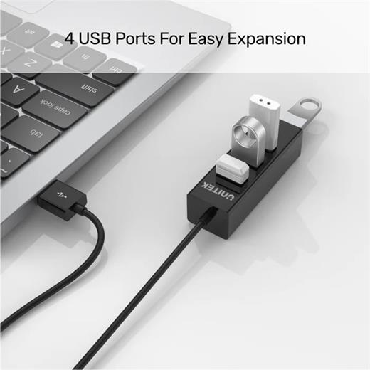 Unıtek Type-A To 4 Port Usb2.0 Hub 80Cm Kablo (Y-2140)
