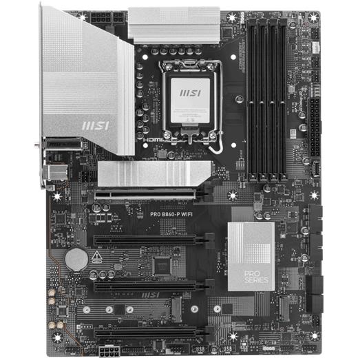 Msı Pro B860-P Wıfı Soket 1851 Ddr5 8600Mhz(Oc) 3Xm.2 1X Tb4 Hdmı Dısplay 5G Lan Wıfı 7 Atx