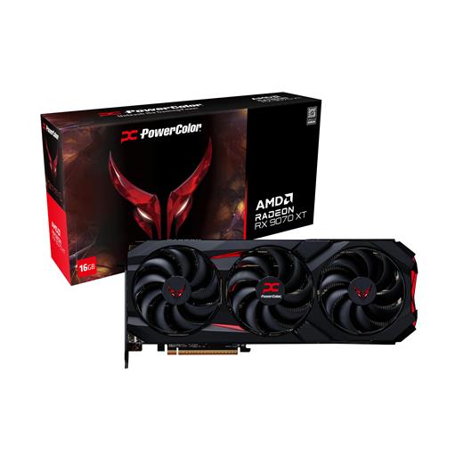 Powercolor Red Devıl Rx9070Xt 16G-E/Oc Gddr6 256Bit