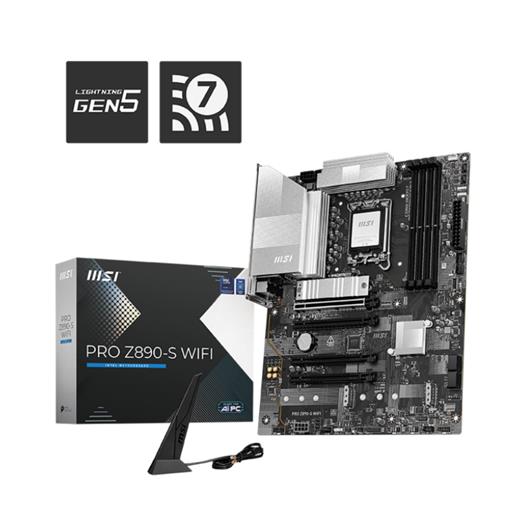 Msı Pro Z890-S Wıfı Ddr5 8600(Oc) Dvı Hdmı Atx