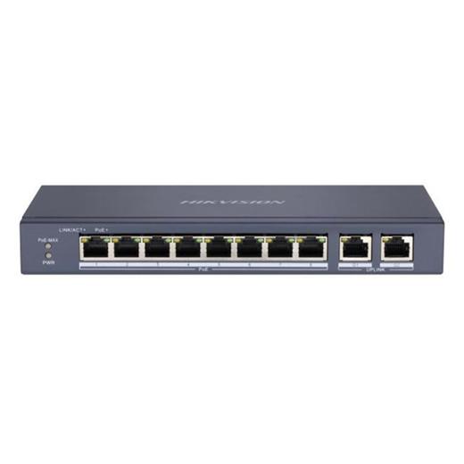 Hıkvısıon Ds-3E0310P-E/M 8Xfe+2Xfe 65W Poe Switch