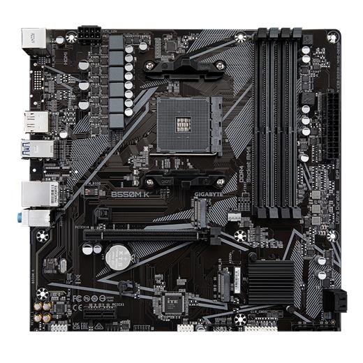 Gıgabyte B550M K Ddr4 4733Mhz(Oc) Hdmı M.2 Dp Matx Am4