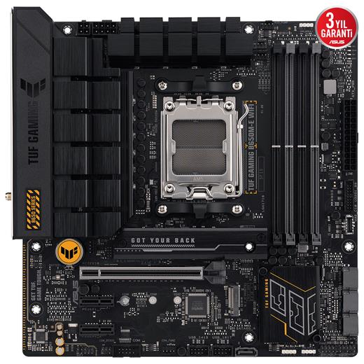 Asus Tuf Gamıng B650M-E Wıfı Ddr5 6400+(Oc) Dp Hdmı M.2 Am5 