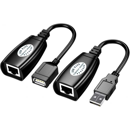 Qport Q-Ux2 60M Usb Extender 2Li Paket