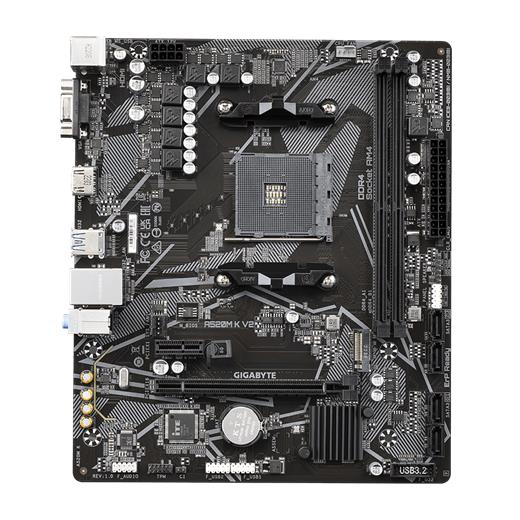 Gıgabyte A520M K V2 Ddr4 5100Mhz(Oc) Hdmı M.2 Matx Am4
