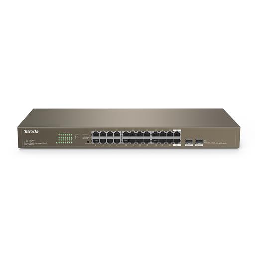 Tenda Teg1024F 24Port 2Sfp 10/100/1000 Gıgabıt Swıtch