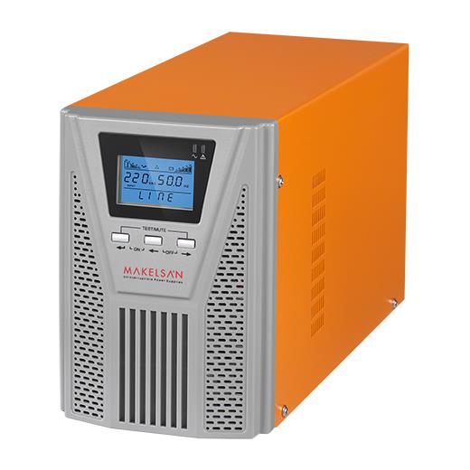 Makelsan Powerpack Se 1 Kva / 900W (1F/1F) 4-8Dk (2X 12V/7Ah) Onlıne Mu01000N11Eav04