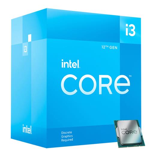 Intel Core İ3-12100F 3.30Ghz 12Mb 1700P 12. Nesıl Box