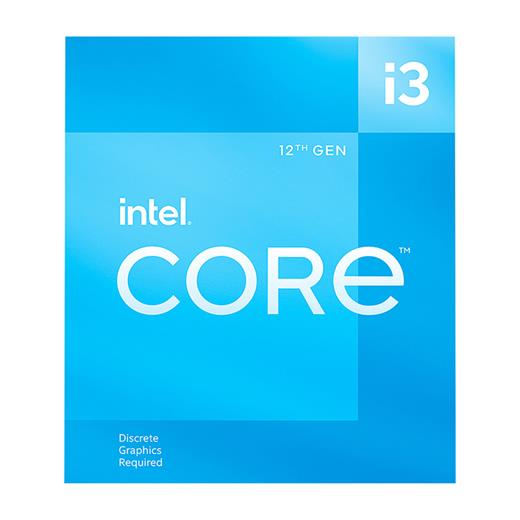 Intel Core İ3-12100F 3.30Ghz 12Mb 1700P 12. Nesıl Box