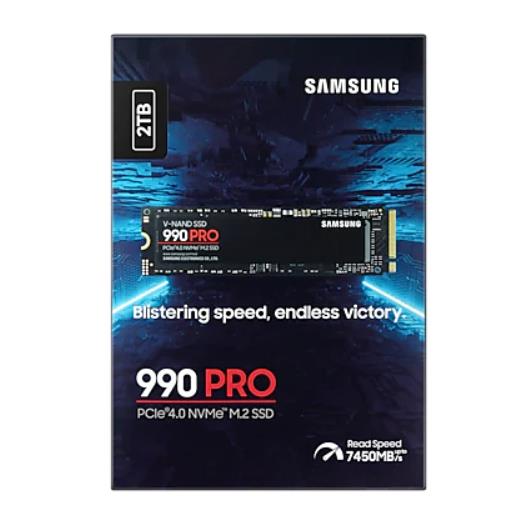 2Tb Samsung 990 Pro 7450/6900Mb/S M.2 Nvme Mz-V9P2T0Bw (Resmi Distribütör Garantili)
