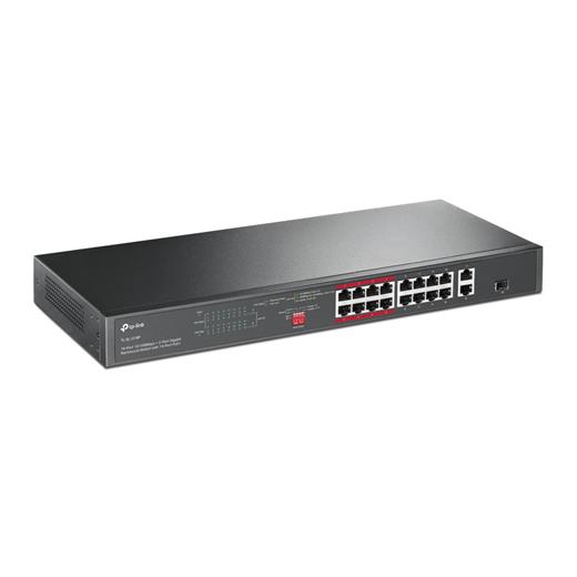 Tp-Lınk Tl-Sl1218P 16Port 10/100 Yönetilemez Poe Swıtch 