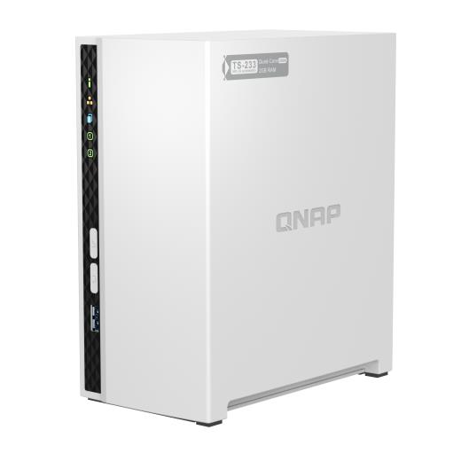 Qnap Ts-233 2 Yuvalı 2Gb Depolama Ünitesi (Resmi Distribütör Garantili)