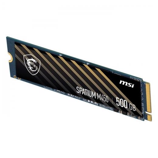  500Gb Msı Spatıum M450 Nvme M.2 Ssd 3600/2300Mb/S 