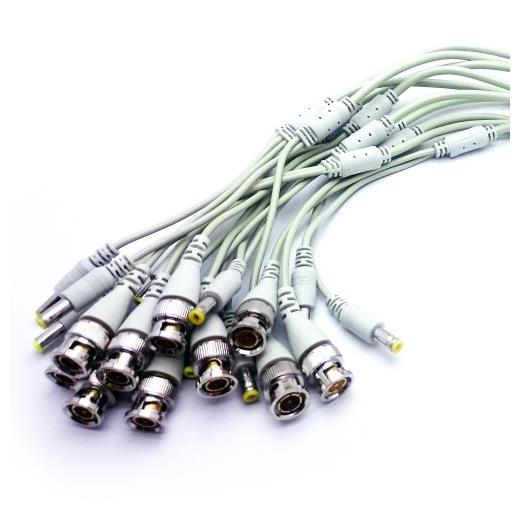 Ezcool Bnc + Power Jack Tek Kablo 10 Lu Paket