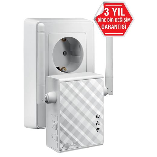 Asus Rp-N12 300Mbps Priz Tipi Menzil Genişletici
