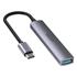 Unıtek Type-C To 4 Port Usb Hub (Usb3.0 + 3Xusb2.0) (H1208B)